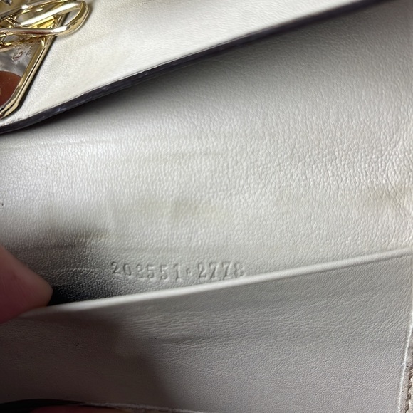 Gucci Key holder Key case Guccissima Beige Gold Woman Authentic - Picture 9 of 15